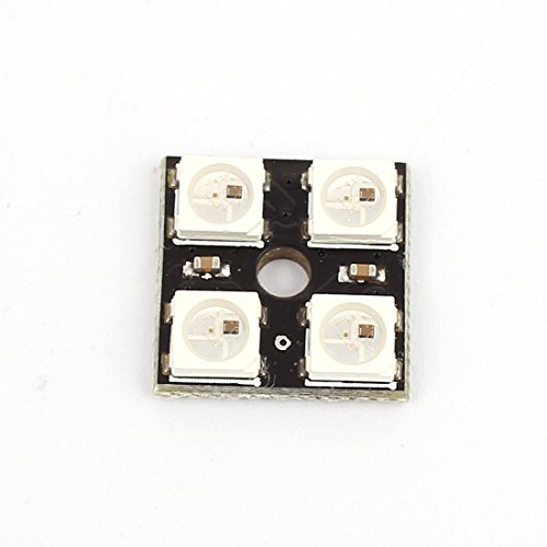 Aexit Full-Color lED Home Fragrance Module WS2812B-4-Bit RGB LED Driver High Power Light Bulb Rings Design