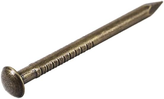 sourcing map Small Tiny Hardware Nails Carbon Steel 1.8X25mm(DXL) for DIY Decorative Wooden Boxes Accessories Bronze Tone 200pcs - Image 5