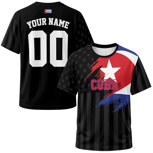 Custom 2026 Cuba Soccer Jersey