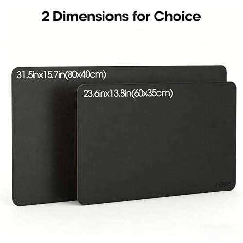 Fenge Desk Pad Mat, Alfombrilla Goma Espuma Reversible 23.6x13.8 in miniatura 5