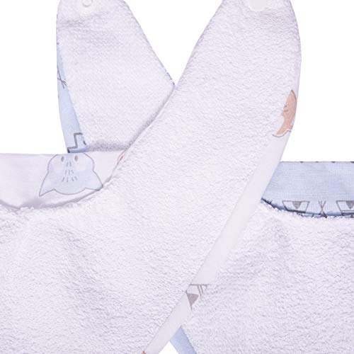 Babador Bandana para Bebê Papi Baby Tamanho Único Contém 02 Un