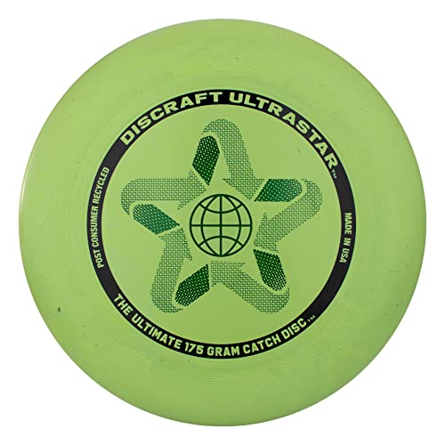 Discraft 175 gram Ultra-Star Sportdisc Fluoresent Yellow