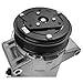 Wairau Compressor With Clutch L4 Pag 46 Serpentine-Belt Type 12V 4.29-Pulley Distance(in) 6-pc 926001U600 926001U60A for Nissan Versa S/SL 2007-2010 SL1324