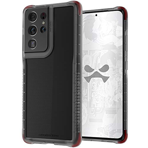 Image of Ghostek COVERT Galaxy S21+ Case Clear Protective Phone Cover with Durable Slim Design Bumper Grip Protection Supports Wireless Charging Designed for 2021 Samsung S21 Plus 5G (6.7 Inch) (Phantom Smoke)