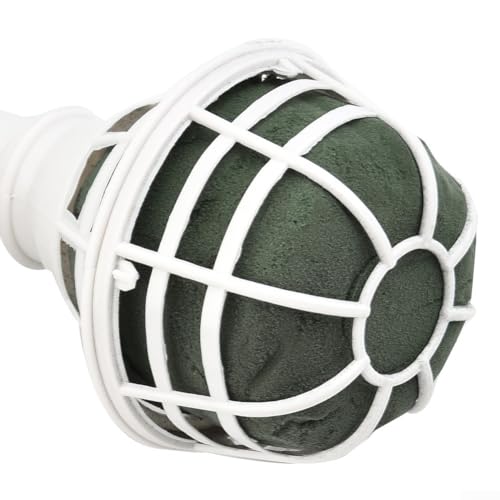 Soporte floral de espuma verde para ramos de boda y poses de novia con 18 cm de longitud y 7,5 cm de diámetro para arreglos florales y eventos especiales (1 unidad)