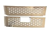 accesorios de camionetas chevrolet Fabricado en Italia TRUCKDANET Accesorios de acero inoxidable para camión MAN TGX Euro 6, máscara frontal con diseño de panal de abeja