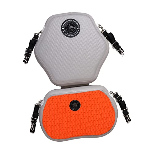 LOVIVER Inflatable Kayak Seat Stand up Paddle Board Seat with Back Support Comfortable Premium Durable Canoe Backrest Seat for Canoeing Fishing