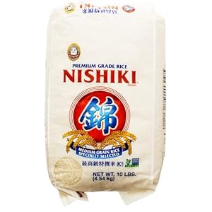 Nishiki Premium Sushi Rice, 10lbs