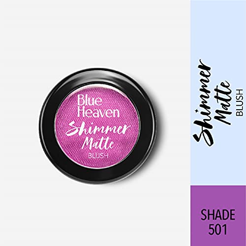 Image of Blue Heaven Shimmer Matte Blush - 501, 7gm