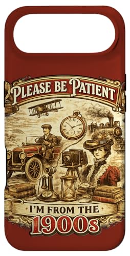 Funny I'm From 1900s ���g�� �X�`�[���p���N �}�C���X�g�[�� �a���� �X�}�z�P�[�X iPhone Air �p