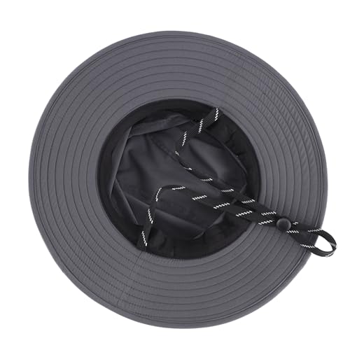 Image of Connectyle UPF 50+ Wide Brim Sun Hat for Men Women UV Protection Bucket Hats Outdoor Breathable Safari Hat for Fishing Hiking