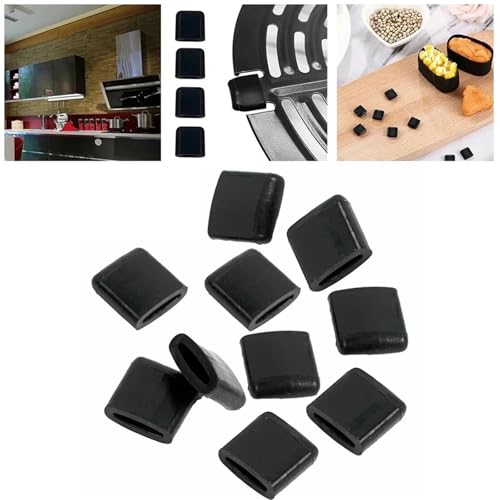 Aros de Silicona para Freidora 150/300/600 Piezas Ajuste Universal Protector de Placa de Crispado Accesorios para Cocina (150 Piezas) miniatura 2
