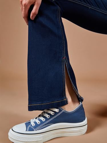 Image of Dolce Crudo High Rise Bootcut Jeans for Women
