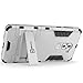 Huawei Honor 6X Case, Huawei Mate 9 Lite Case, CoverON [Shadow Armor Series] Hard Slim Hybrid Kickstand Phone Cover Case for Huawei Honor 6X or Mate 9 Lite- Metallic Silver