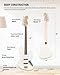 Fender Standard Jazz Bass - Olympic White Bundle with Strap, Guitar Cleaning Kit and Austin Bazaar Instructional Video