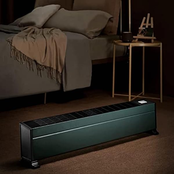 Riscaldatore di Spazio 2200W Riscaldatore Elettrico per battiscopa Riscaldatore a convettore, radiatore a battiscopa Calore rapido a Risparmio energetico con Protezione Integrata da surriscaldamento