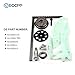 ECCPP Timing Chain Kit fits for 2005-2010 MINI COOPER, w/Timing Chains Crank Sprocket VVT Sproket Tensioner Guide Timing Gear Bolt