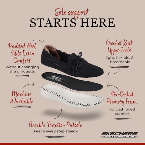 Image of Skechers Women's Wilshire BLVD Knit Sail Sneakers