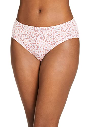 Image of Jockey Women's Underwear Elance Bikini - 3 Pack, Diamond White /Prim Floral /Earth Rose, 6