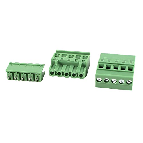 Terminal Block KF2EDGKA 5 Posiciones 2 Piezas miniatura 1