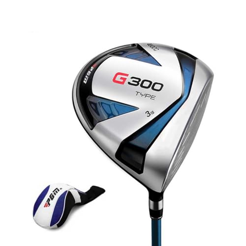 Left o Right Handed Golf Fairway Wood 1W 3W 5W Graphite Stiff Flex Driver Titanium Head Large Sweet Spot Enhanced Swing Speed Durable Accurate Shots Uomini con Copricapo