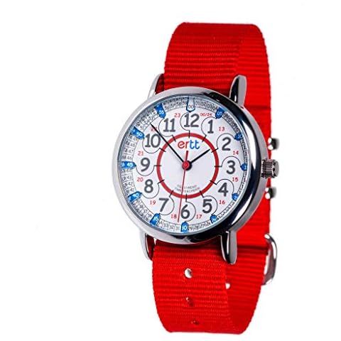 EasyRead time teacher ERW-RB-24 Reloj Rojo/Azul 24 Horas Cover