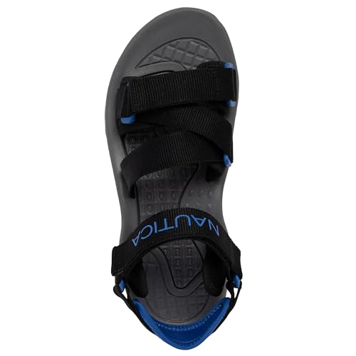 Image of Nautica Men's Athletic Sport Sandals - Adjustable Strap, Comfortable Open-Toe Hiking & Walking Sandals with Cushioned Sole