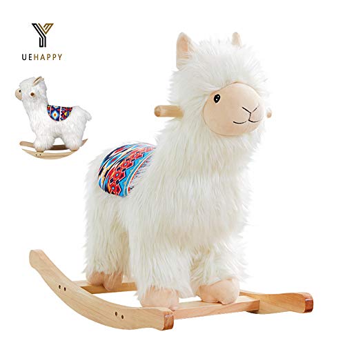 YUEHAPPY® Oveja Balancin, Oveja' con Suave Tapizado, Asiento Balancin para Niños Pequeños, Utilizable A Partir De Los 18 Meses.
