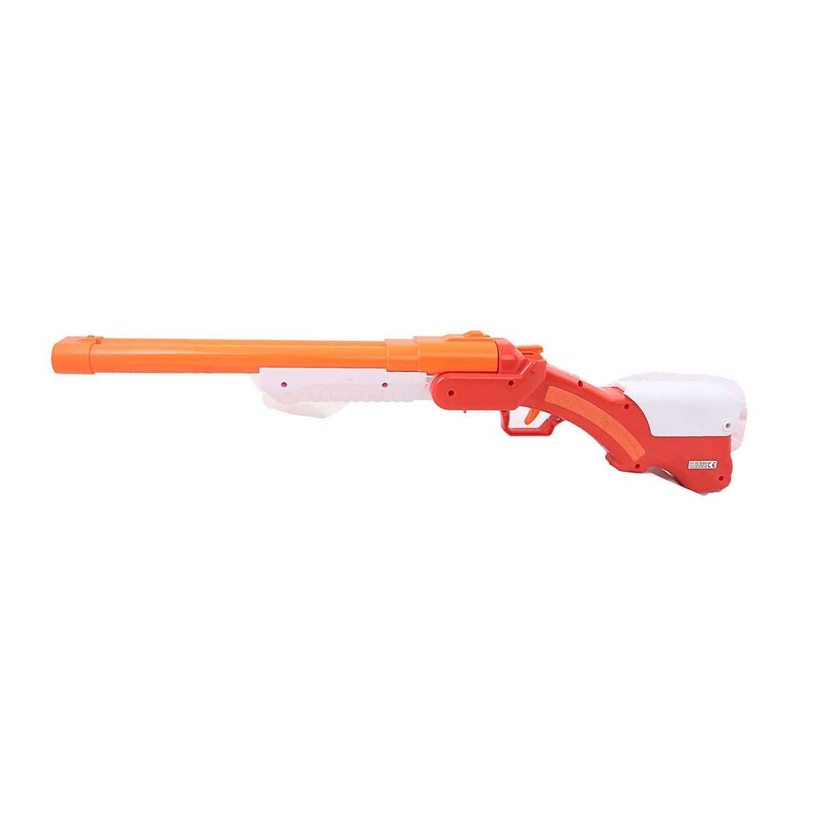 BuzzBee The Walking Dead Ricks Schrotflinte - Offiziell lizenzierter Dart-Blaster - Doppellauf mit realistischem Hülsenauswurf - Inkl. Darts & Hülsen - Cosplay & Outdoor Action