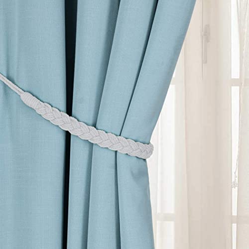 Home Queen Braided Cotton Curtain Tiebacks #TOP20