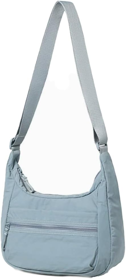 Nylon Crossbody Bag for Women Waterproof Dumpling Purse Casual Shoulder Bag Trendy Hobo Handbag 2026 Lightweight Tote