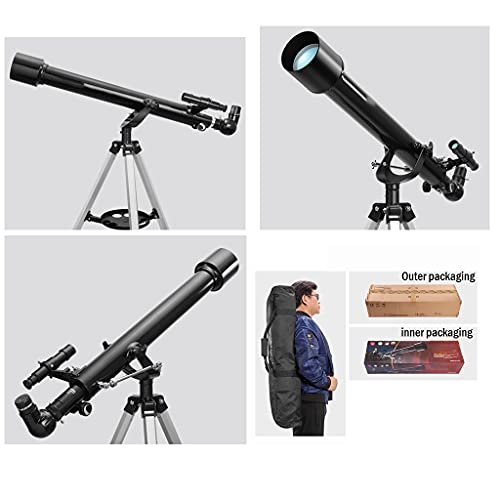Telescopio refractor 60mm para niños y adultos miniatura 6
