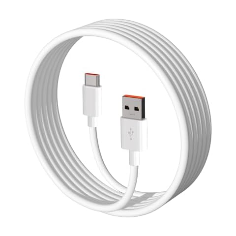 USB C Cable 5M Extra Long Power Extension Cord Cover