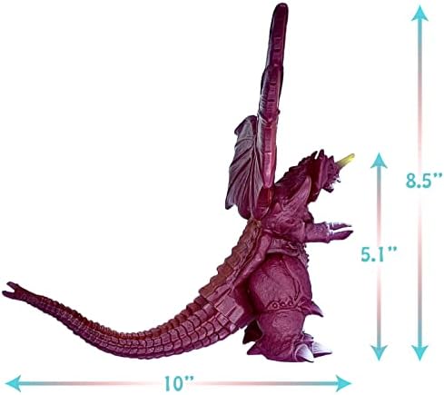 TwCare Set of 2 Monster Ultima vs Destoroyah Singular Point vs Destroyah Figure King of The Monsters Toys, Movable Joints Action Movie Dragon Dinosaur Series Soft Vinyl, Carry Bag