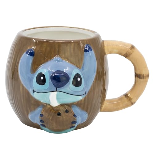 STITCH Noix de Coco Mug 3D 414 ml