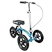 NEW KneeRover QUAD All Terrain Knee Walker in Metallic Blue
