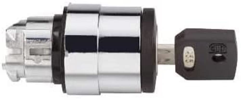 Schneider ZB4BG01 interrupteur clé Ronis 455 noir 3 positions pour commande industrielle