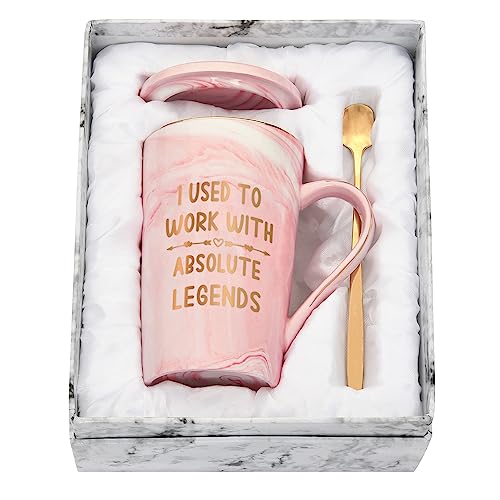 Leaving Coffee Mug, Retirement Gift for Women Men Funny Coworker Mug, I Used to Work with, New Job, Good Luck