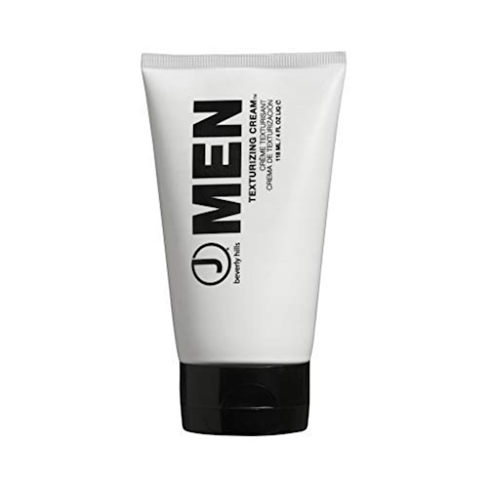 J Beverly Hills Men's Texturizing Hair Cream for Adding Volume to Fine Hair, (2 Oz, 4 Oz) 4 Ounce