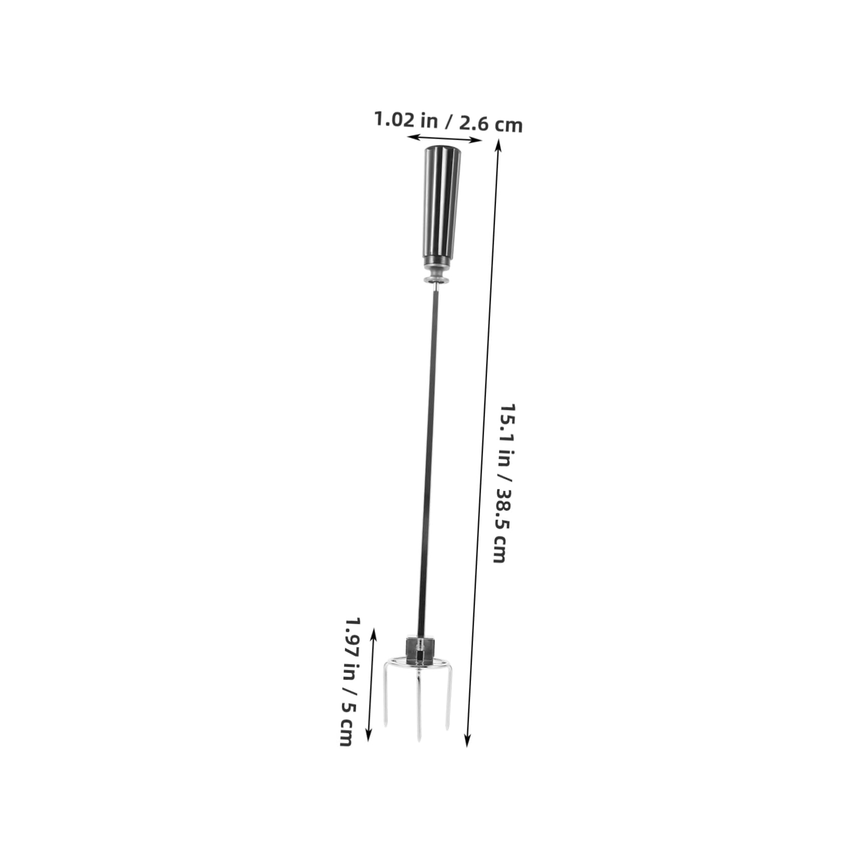 Hemobllo 3 Set Forchetta Da Barbecue Forchetta Per Friggitrice Ad Aria Bastoncini Da Barbecue Per Pollo Arrosto Spiedo Grigliare Spiedini Alla Griglia Acciaio Inossidabile Argento