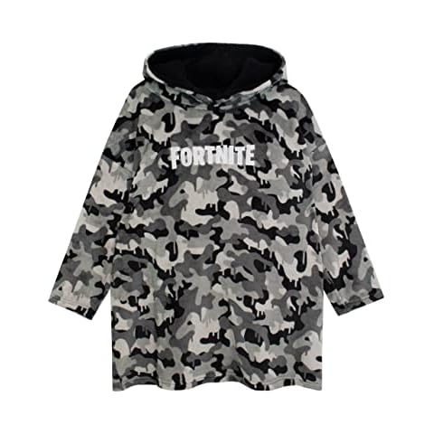 Fortnite Sudadera con Capucha Extragrande de Lana para Niños Cover