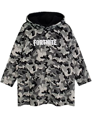 Fortnite Sudadera con Capucha Extragrande de Lana para Niños Jugador Manta Confeccionada en Polar...