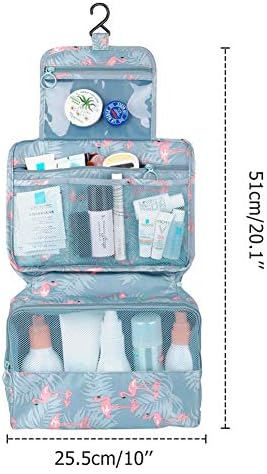 VanStar Travel Hanging Toiletry Wash Bag Dresser Pouch Makeup Cosmetic Organizer Portable Large Capacity Storage for Women Girls Kids Waterproof Cosmetic Pouch