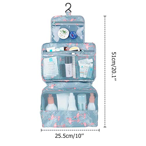 VanStar Travel Hanging Toiletry Wash Bag Dresser Pouch Makeup Cosmetic Organizer Portable Large Capacity Storage for Women Girls Kids Waterproof Cosmetic Pouch