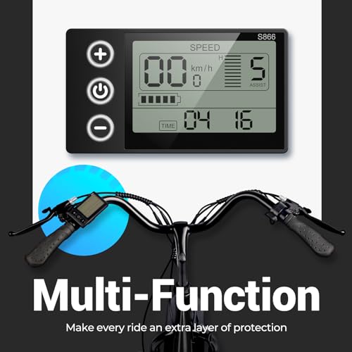 Electric Tricycle for Adults, 20" x 4.0 Fat Tire Electric Trike, 36V 350W 13Ah Lithium Battery UL Certified, Motorized 3 Wheel Electric Bicycle with Large Basket Outdoor Beach Sonw - Thumbnail 3