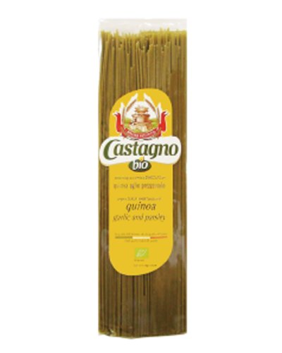 Capellini quinoa ajo y perejil (espaguetis finos) 500g Castagno | ecológico