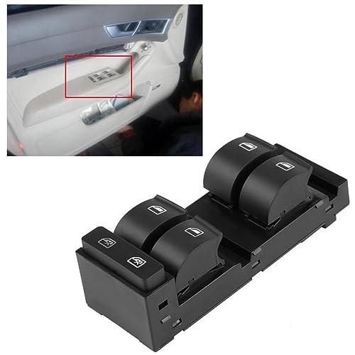 Interrupteur vitre électrique pour Audi A6 S6 C5 RS6 commande principale - 5