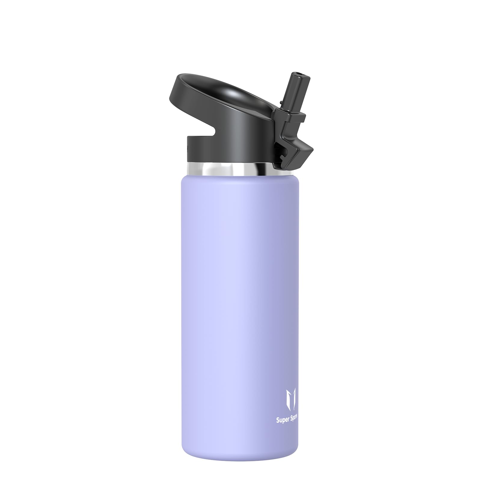 Super Sparrow Borraccia Termica - 500ml, 750ml, 1000ml, 1.2L, 1.5L- SwivelSip Inox Bottiglia - Senza BPA Borracce Termiche, Borraccia Ergonomica per Bambini, Sportiva, Bici, Campeggio, Palestra