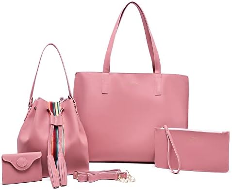 Kit Bolsa sacola feminina grande com nécessaire + Bolsa saquinho ...