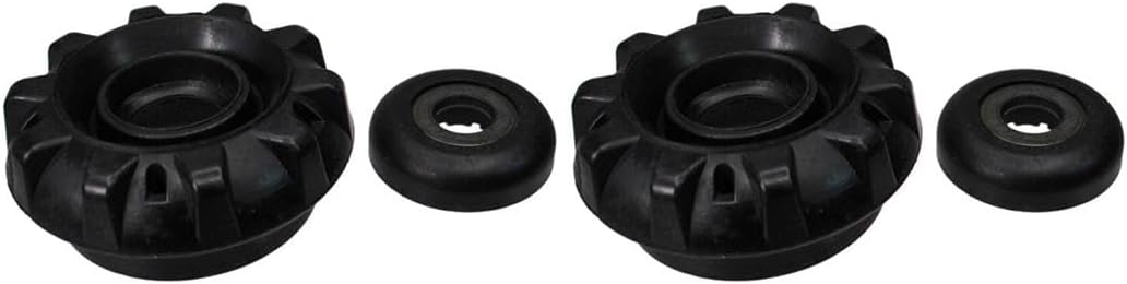 2PCS Black Metal Suspension Strut Mount Kit - Front Strut Mounts - Fits Smart Fortwo 2008-2012